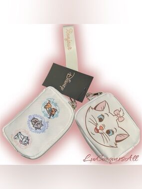 Disney The Aristocats Marie & Kittens Coin Purse Wristlet Set